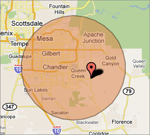 Chandler, AZ on-site Computer Service Area